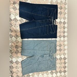 Bundle Of 2 Women’s Levi’s Front Seam High Rise Bootcut Bell Flare Denim Jeans